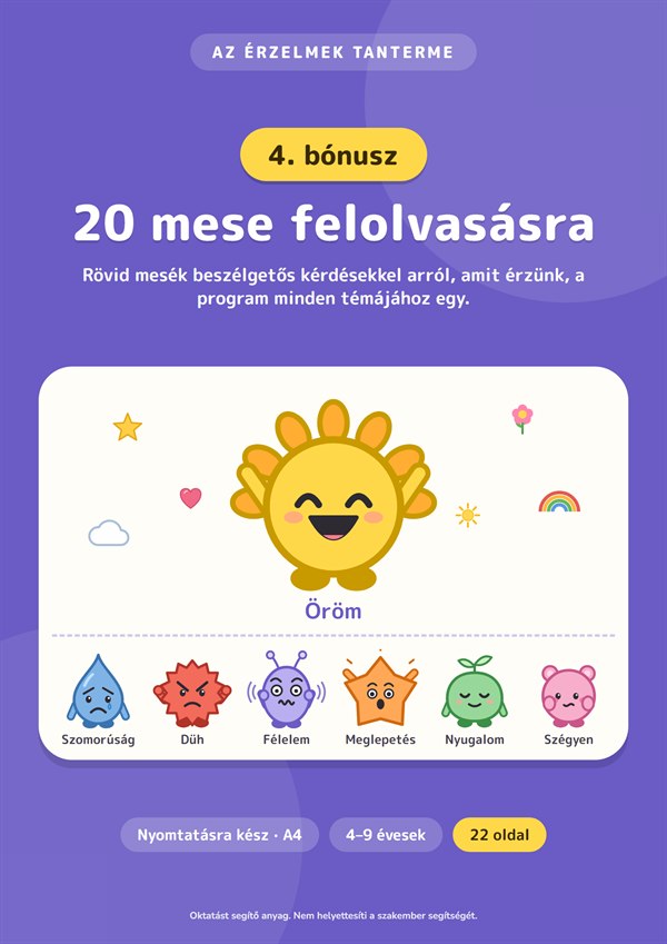 Bónusz 4: 20 mese felolvasásra